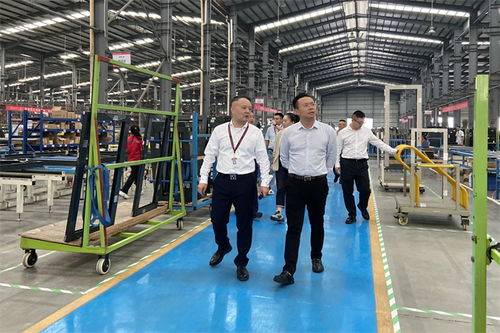 摩根集團領導一行蒞臨軒尼斯門窗參觀交流，共話技術創(chuàng)新合作